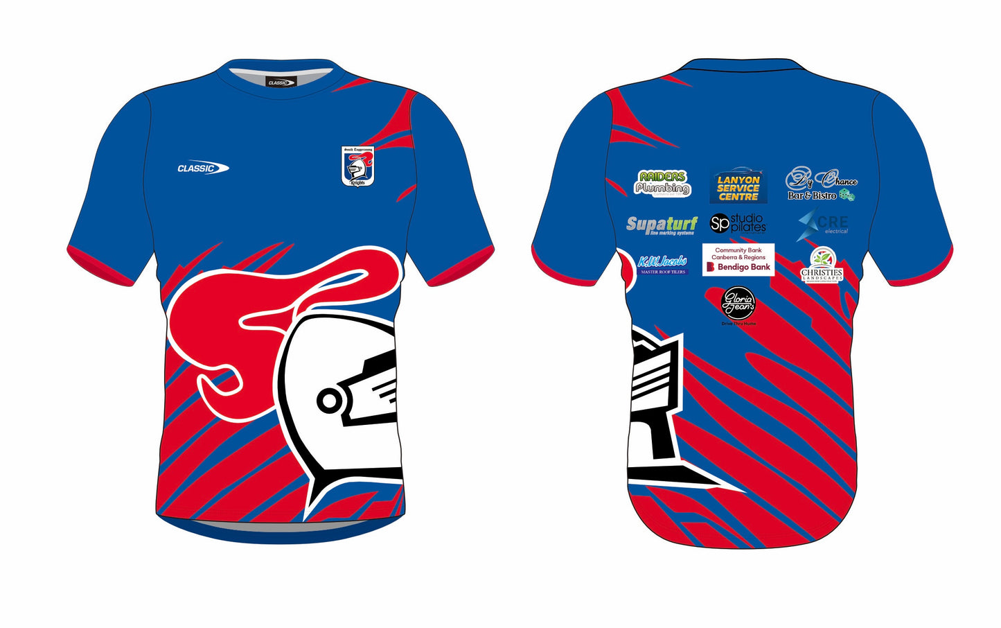 STK Training Tee Blue